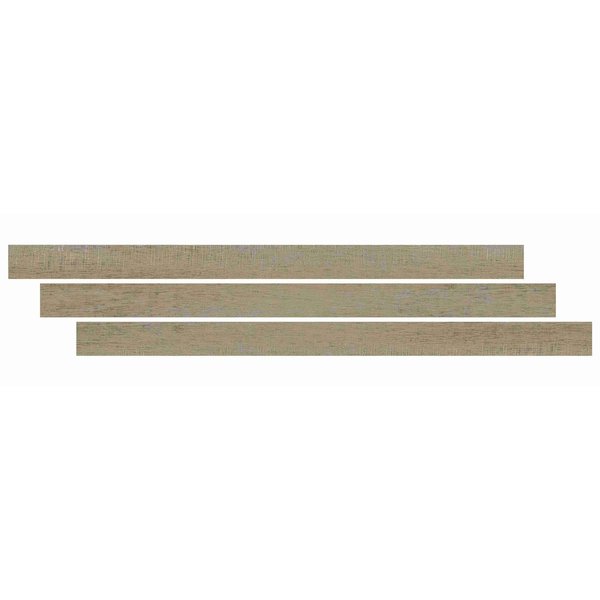 Msi Emridge Reducer 1.77 In. W X 94 In. Low Gloss Hybrid Core Waterproof Laminate Wood Flooring ZOR-LVT-TR-0286
